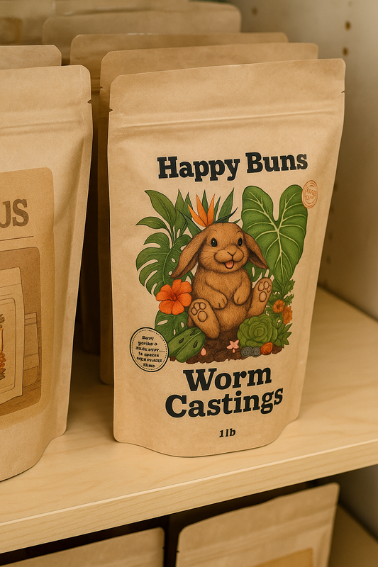 Happy Buns Worm Castings